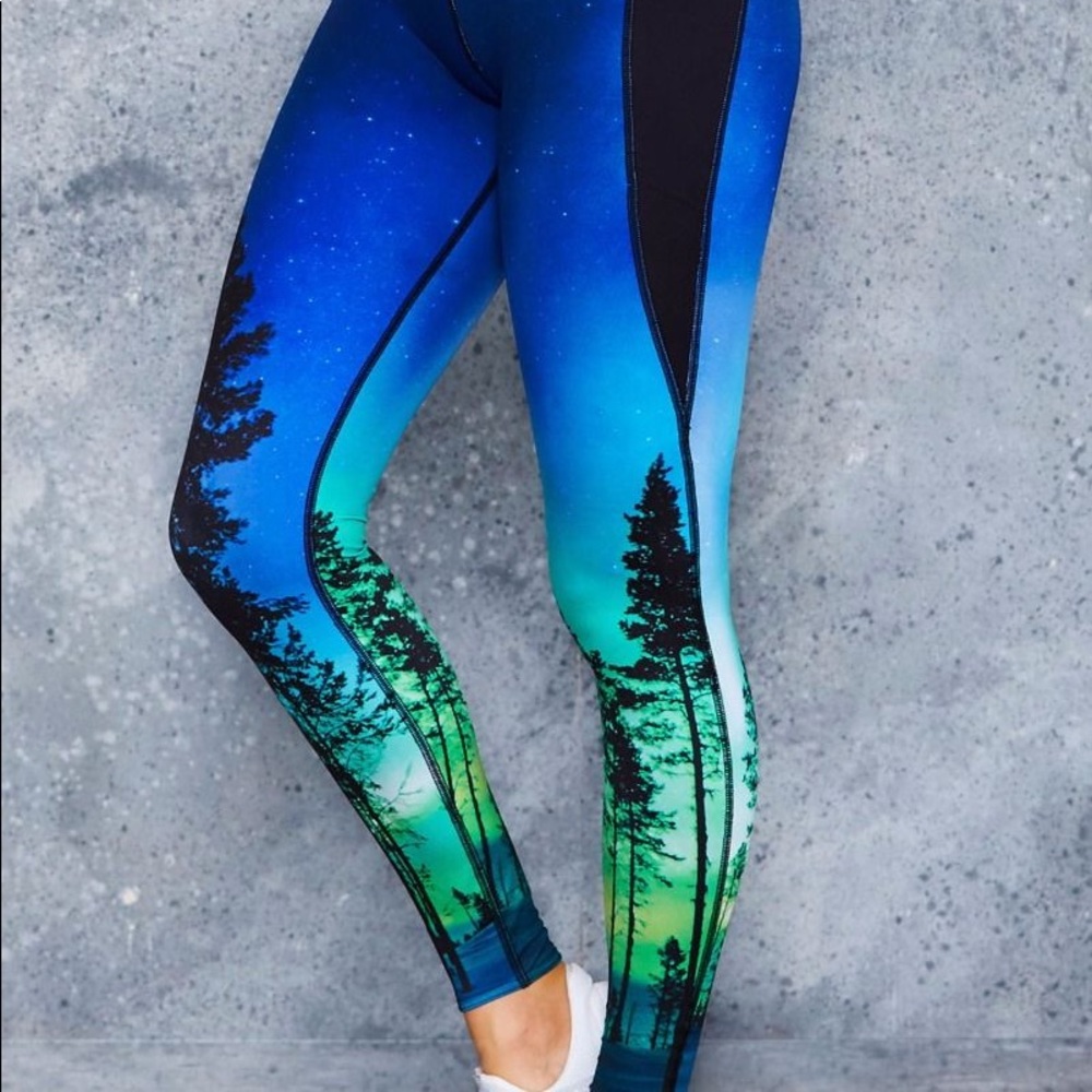 BlackMilk Aurora Skye Ninja Athletic Pants S - Picture 7 of 10